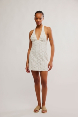 Milly　ミリー　ノースリーブビジュードレス　size0 Trevi Eyelet Mini Dress | Nuuly