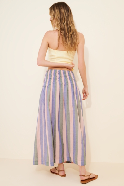 Savannah Smocked Maxi Skirt | Nuuly