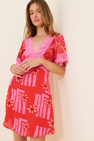 Libertine Lace Mini Dress | Nuuly