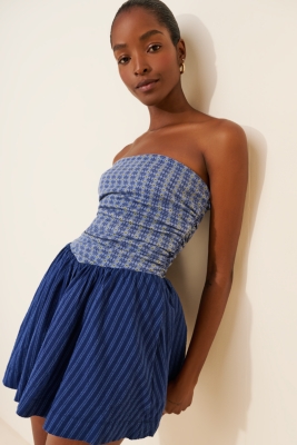 Mira Strapless Mini Dress