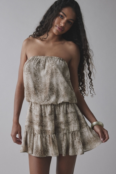 white christmas dresses Purple Crinkle Chiffon Tiered Ruffle Mini Dress main image 0