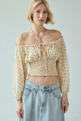 トップス Biby CYNTHIA CROPPED BLOUSE BIBIY. MADE | CYNTHIA CROPPED BLOUSE｜Bibiy.