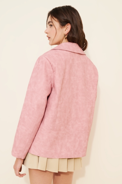 Camila Vegan Leather Jacket | Nuuly