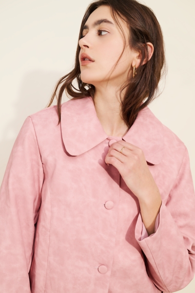 Camila Vegan Leather Jacket | Nuuly