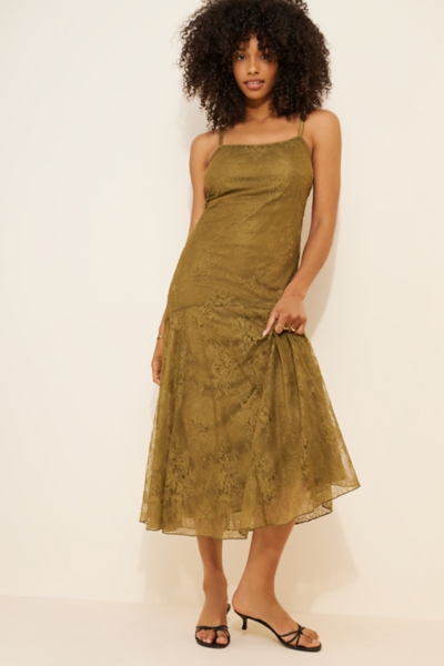 Veera Lace Midi Dress | Nuuly