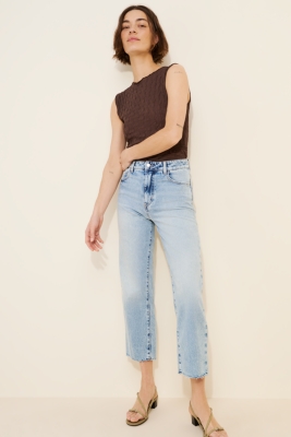 パンツ ICON DENIM Women Straight Pants BEAID8602 Black ICON DENIM Straight-leg jeans for Women | Online Sale up to