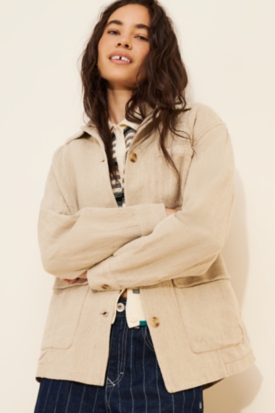 Lucy Linen Chore Coat | Nuuly