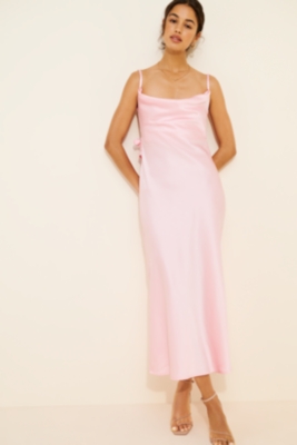 Pandora Flower Back Maxi Dress
