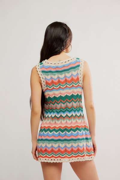 free people sandy mae mini dress Sandy Mae Crochet Minidress (Women)