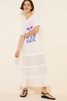 Icon Tee Twofer Maxi Dress | Nuuly