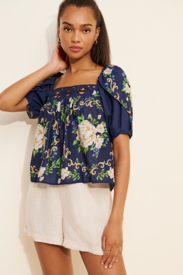 【YILON MADE】Joli flower blouse YILON MADE】Joli flower blouse - メルカリ