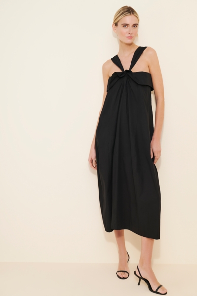 Cotton Halter Midi Dress | Nuuly