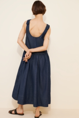 Free People ★ Soraya Denim Midi Dress Soraya Denim Midi Dress | Free People