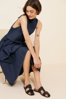 Soraya Denim Midi Dress | Nuuly