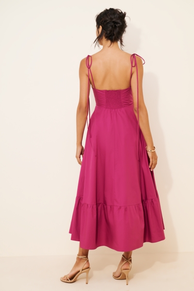 Sleeveless Corset Cotton Maxi Dress | Nuuly