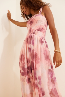 Tessa Smocked Midi Dress