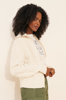 ルエブル LOEUVRE Fancy Knit Jacket （IVORY） 77aaf805cmx24005_1.jpg