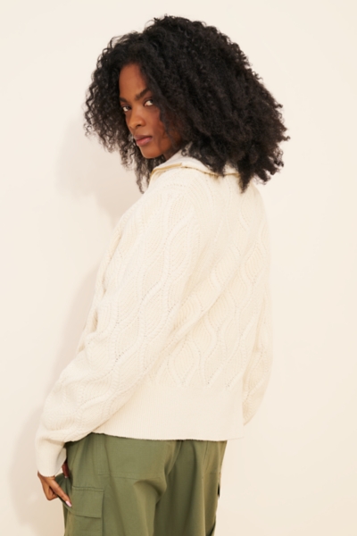 ジャケット・アウター Bibiy. JUNO ZIPPER KNIT Lando Full Zip Knit Bomber | Nuuly