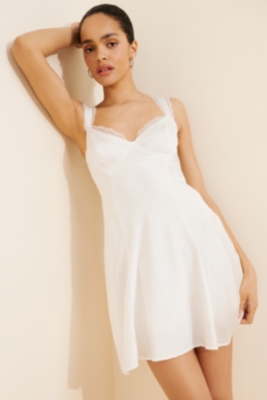 Cap-Sleeve V-Neck Sweater Maxi Dress