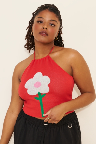 Dori Knit Halter Top | Nuuly