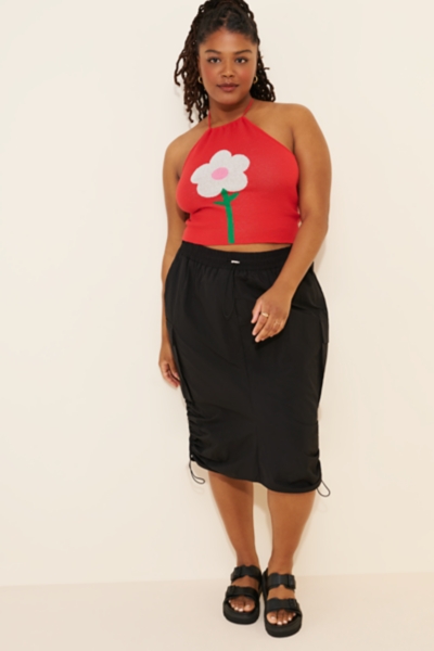 新品未使用 THEREDTHREAD halter tail tops Dori Knit Halter Top | Nuuly