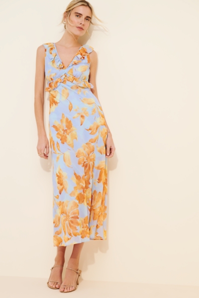 florentine blue maxi dress Florence Fling Maxi Dress Baby Blue