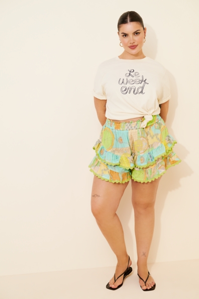 Isla Ruffle Shorts | Nuuly