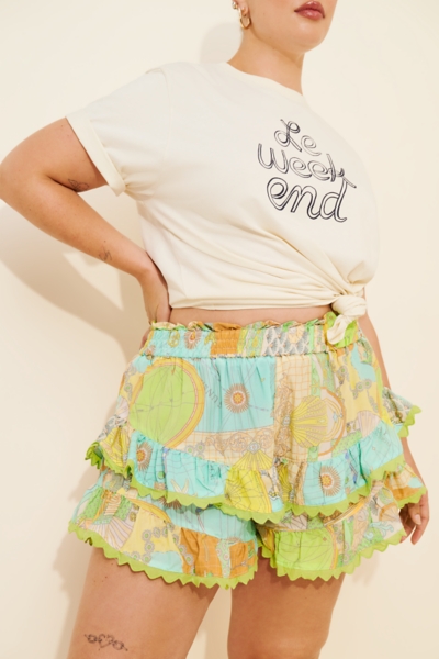 Isla Ruffle Shorts | Nuuly