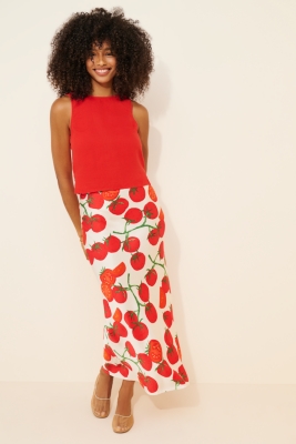 Tomato Dorris Maxi Skirt | Nuuly
