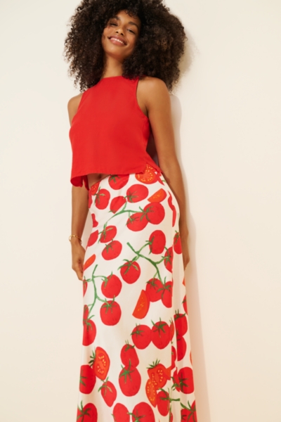 Tomato Dorris Maxi Skirt | Nuuly