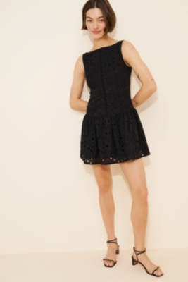 Aurora Eyelet Mini Dress | Nuuly