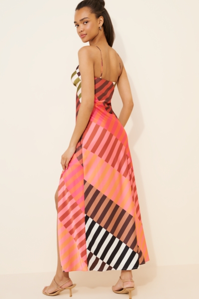 Striped Slip Maxi Dress | Nuuly
