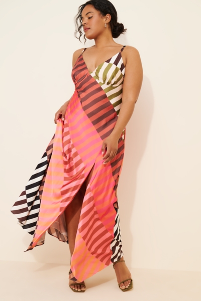 chinese dress ladies Goldyn Maxi Slip Dress Black | Wild Dove Boutique main image 1