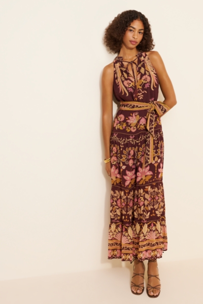 Bella Waist Tie Maxi Dress | Nuuly