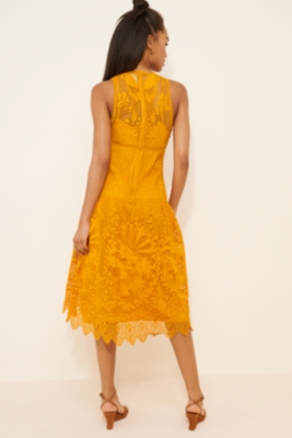 Sleeveless Lace Midi Dress | Nuuly