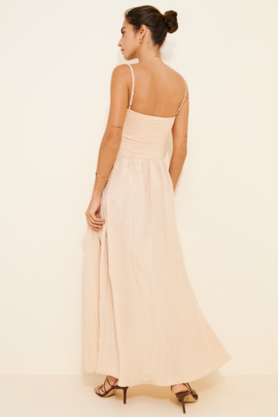sachin and babi light blue dress Heiress Beverly HILLS – Bandeau Drop Waist Chiffon Maxi Dress – Women – Polyester - M main image 0