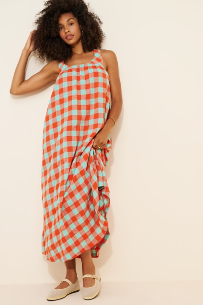 strapless open back dress NUMU Corduroy Jumper Dress Charcoal