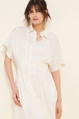 The Tobie Linen Maxi Dress