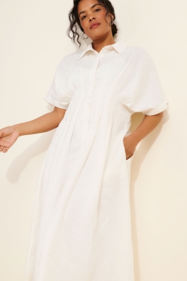 The Tobie Linen Maxi Dress
