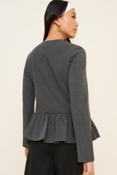 Peplum Blazer Jacket | Nuuly