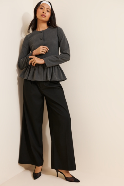 Peplum Blazer Jacket | Nuuly