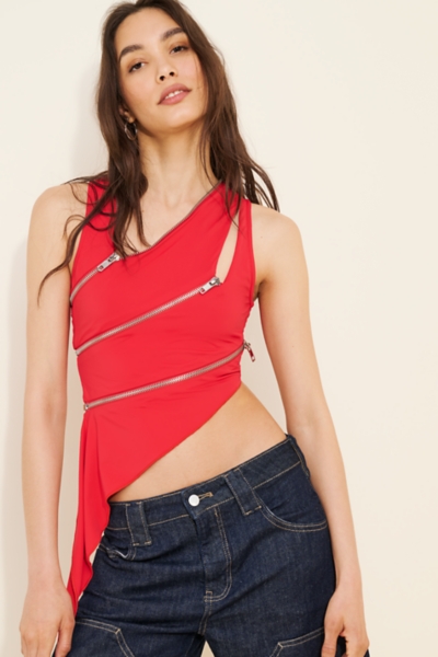 マヌーシュ　ノースリーブトップス Addison Zipper Top | Nuuly