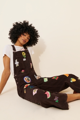 Patch Corduroy Overalls | Nuuly