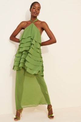 Gaia Tiered Maxi Dress