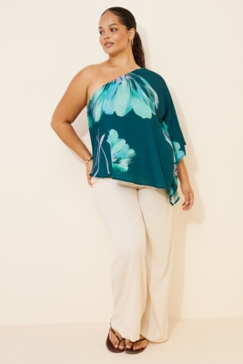 Watercolor Bloom Top
