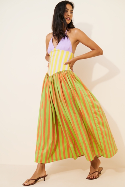Olympia Drop Waist Maxi Dress | Nuuly