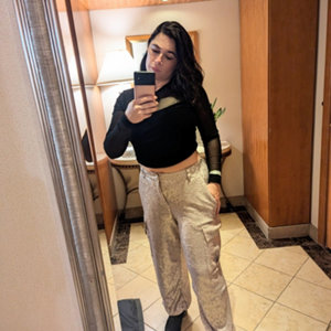 Sequin Cargo Pants | Nuuly Sequin Cargo Pants | Nuuly