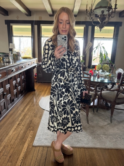 Palermo Long-Sleeve Belted Midi Dress | Nuuly