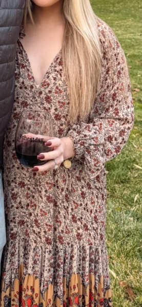 feeling groovy border maxi dress Free People Feeling Groovy maxi dress in floral print