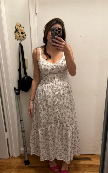 astr the label women's yamila eyelet embroidered sleeveless maxi dress Long-Sleeve Lace Fit-and-Flare Mermaid Wedding Dress with Illusion Bac –  Think Bridal